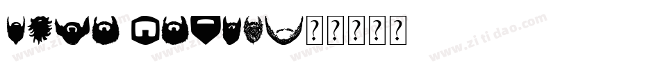 love beard字体转换